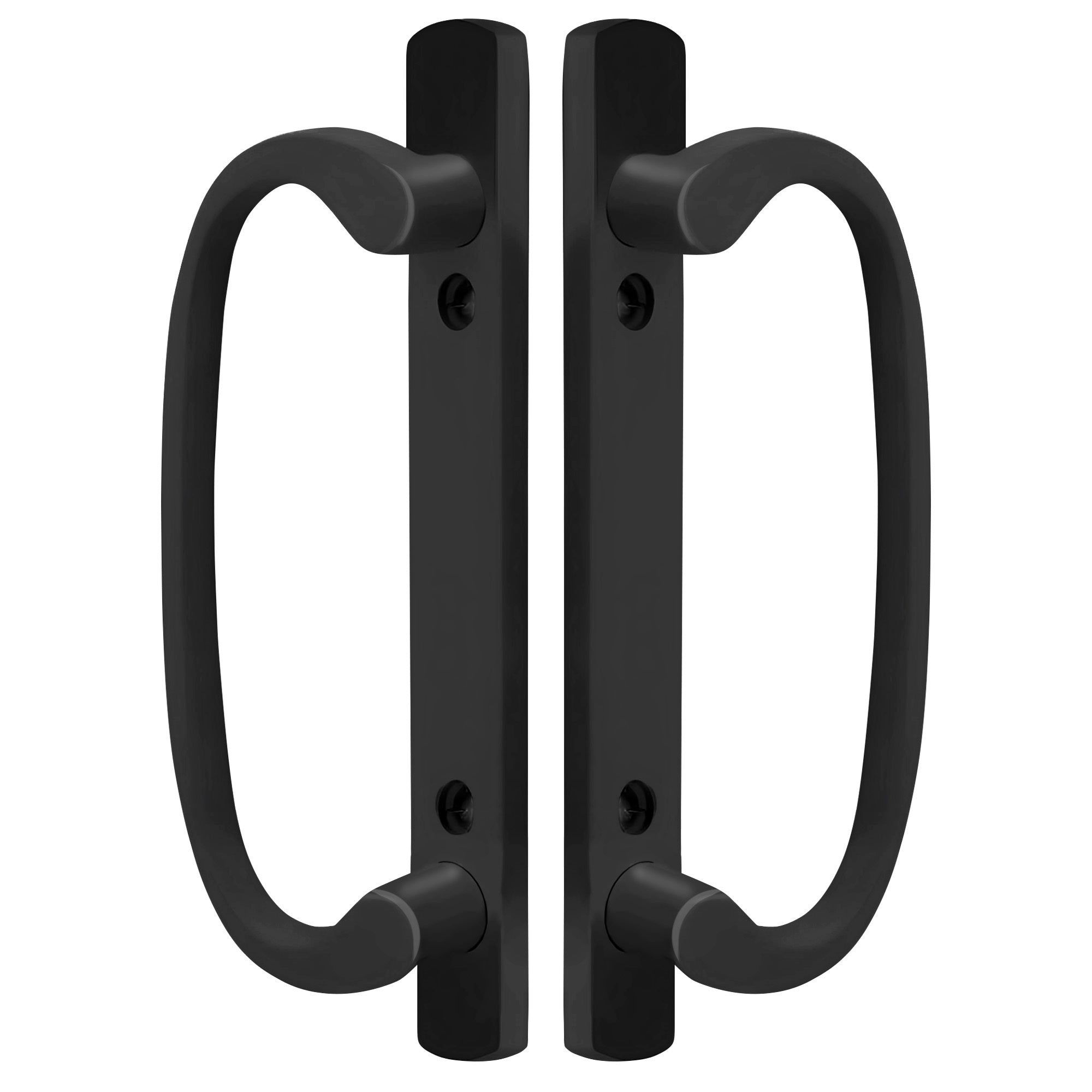 8.5" Legacy Sliding Patio Glass Door Dummy Handle Replacement Set | Sash Controls 2265 Handle Dummy Set | No Mortise, Fits 3-15/16" Screw Holes and 1-1/4" to 2-1/4" Door Thickness - No Latch - Garage and Sliding Door Hardware